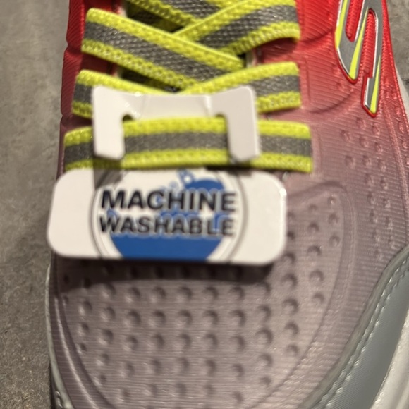 Skechers machine washable velcro closure, pull tab, cushioned sneakers, play - Picture 8 of 12
